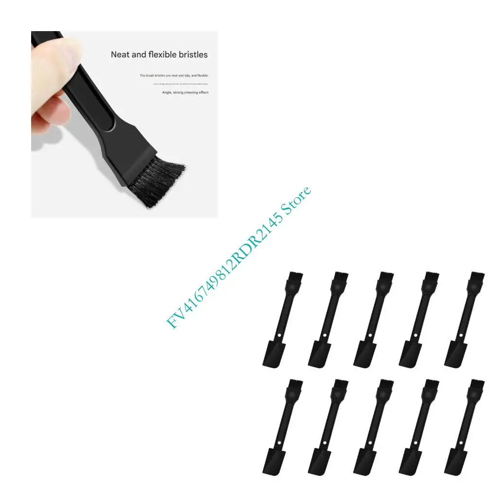 

B2EF 10Pcs Multipurpose Keyboard Soft Brush Bendable Multifunctional Computer Cleaning Brush Soft Keyboard Cleaner Computer
