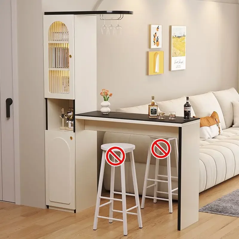 New Cream Wind Entrance Cabinet Household Living Room Partition Cabinet Dining Room Wine