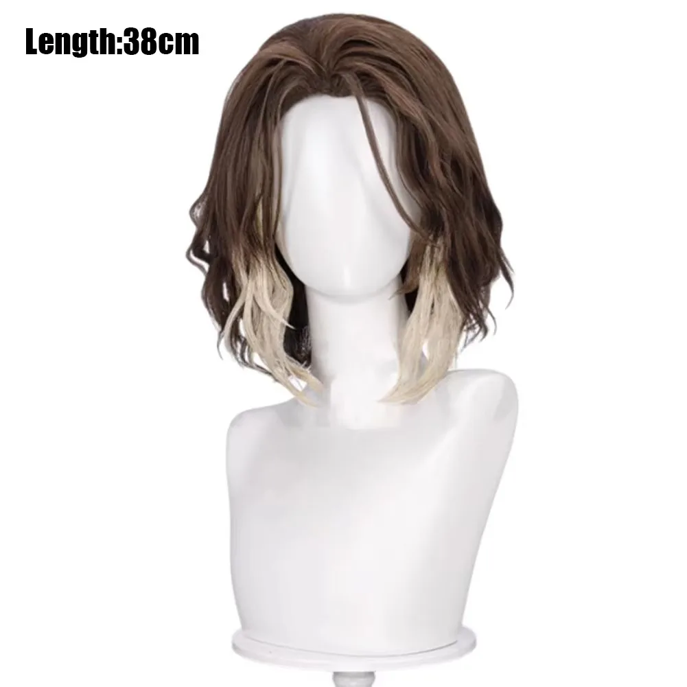 2024 Gioco LoL TV 2 Arcane Viktor Parrucche Cosplay Accessori per costumi Uomini adulti Abiti Travestimento maschile Prop Capelli Carnevale di Halloween