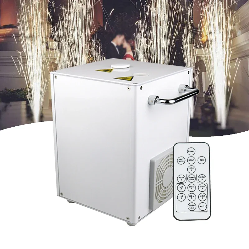 Grace Remote DMX Control 650W Cold Sparks Fireworks Birthday Wedding Cold Sparkler Machine