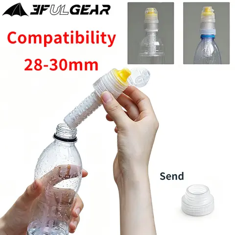 3F UL GEAR AQUALITE Lightweight Outdoor Water Purifier 1000L Capacity 23g Portable Water Filter for Camping Hiking Backpacking