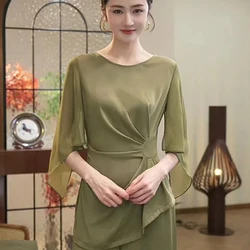 This Year's Popular Beautiful Shirts Are Irregular Unique Chic The Small Shirt Covers the Belly Has a Stylish Design for Women