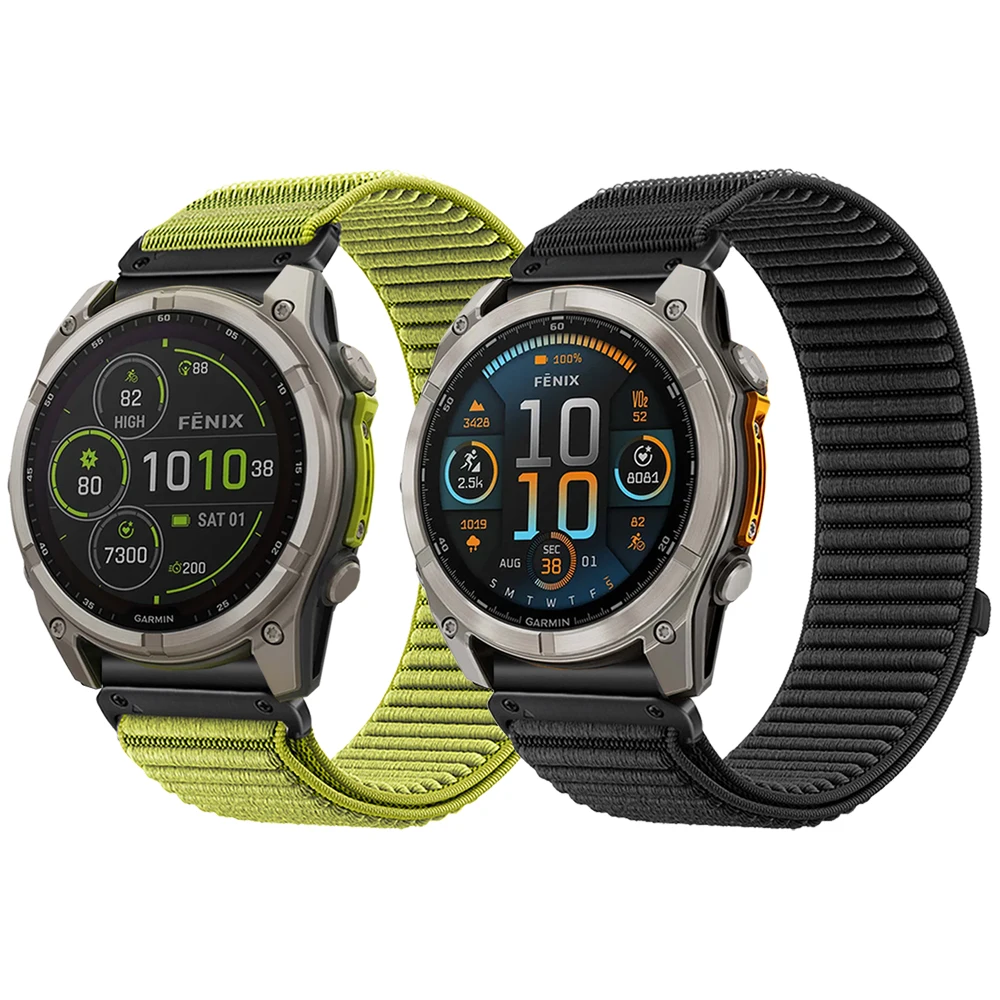 

Nylon Loop Band For Garmin Fenix 8 E 47mm 51mm 7 7X Pro Solar 6 6X 5 5X Plus/Epix/Tactix QuickFit 26mm 22mm Watch Strap Bracelet