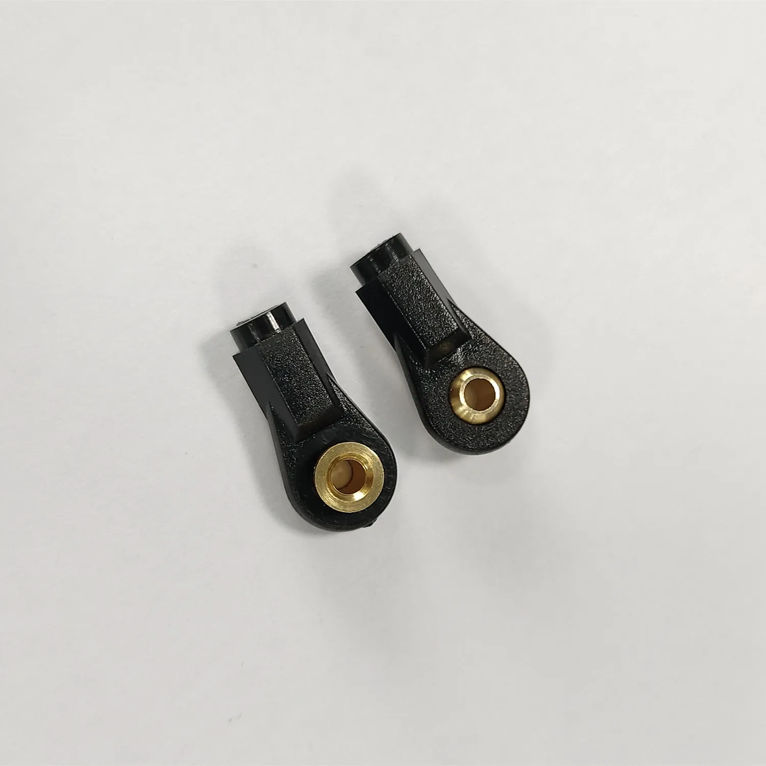 ข้อต่อบอลไนลอนแบบครึ่งวงกลม M3/M4 จำนวน 10 ชิ้น สำหรับรถบังคับ เรือบังคับ เครื่องบินบังคับ อุปกรณ์เสริมแกนเชื่อมต่อเซอร์โว ความแม่นยำสูง ทนทาน