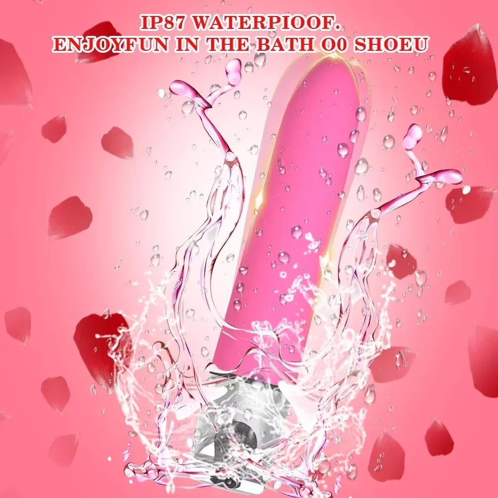 Powerful G Spot Mini Bullet Vibration Vibrator Vagina Clitoris Stimulator Dildo Rechargeable Masturbator Adult Sex Toy for Women view 6