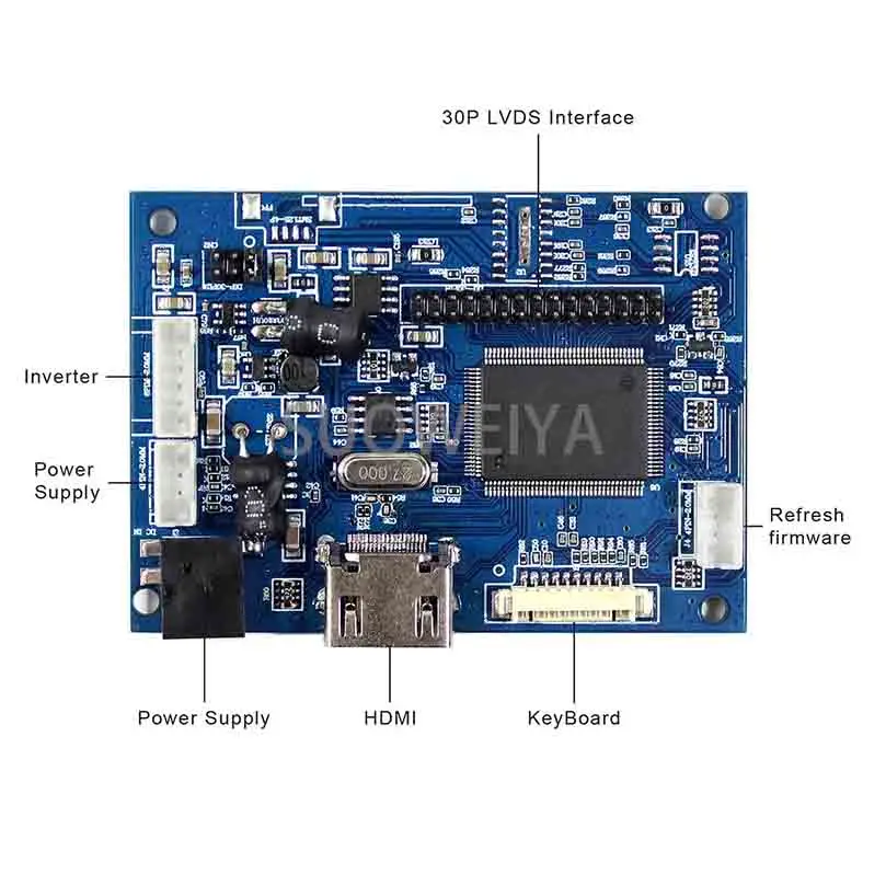 100% Original 10.4 inch 1024x768 4:3 LTD104EDZS LCD Screen Display Panel with HDMI LCD Controller Board for LVDS Interface LCD