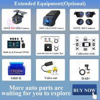 Calibration Cloth Tempered Film For Car Radio Player Android DAB+DVR TPMS CARPLAY OBD SONY 360 Camera