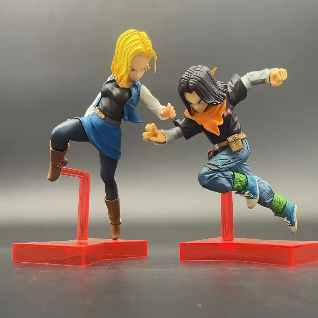 

Dragon Ball Android 18 Goku Piccolo Pvc Collectible Action Figure Anime Model Desktop Decoration Anime Collectors Wholesale Gift