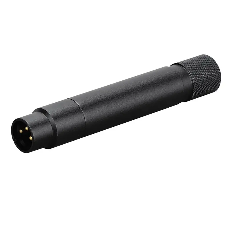 A99E-Battery Box Power Adaptor 1.5V To 48V Phantom Power Supply Converter Mini Instrument Condenser Microphone Adapter