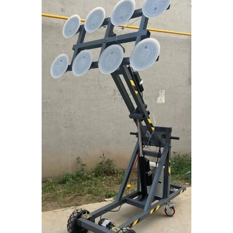 

Suction cup glass truck, modified manipulator electric mobile installation truck