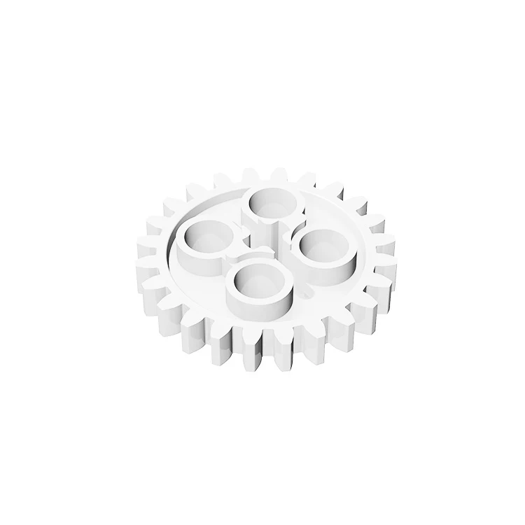 10pcs Compatible MOC Brick Parts 3648 High-tech Gear 24 Tooth Building Block Particle DIY Assmble Kid Puzzle Brain Toy Gift
