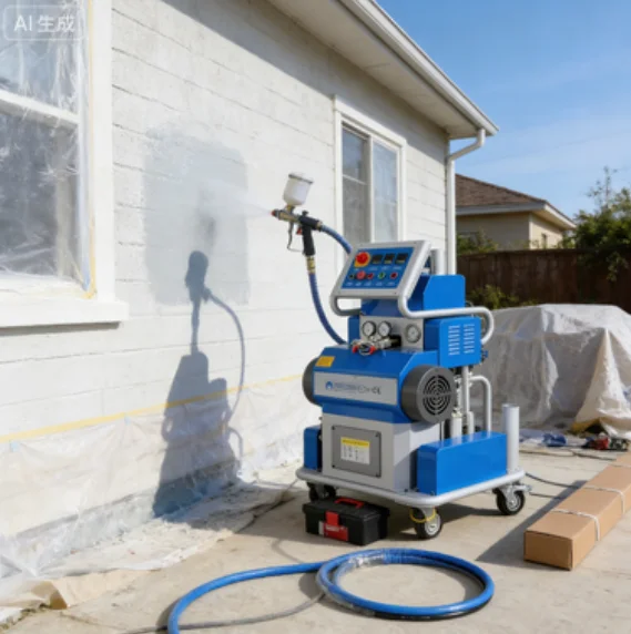 

YG Customized China Factory Wholesale Closed Cell Polyurethane Thermal Pu Foam Insulation Machine/spray Rig/sprayer For Sales