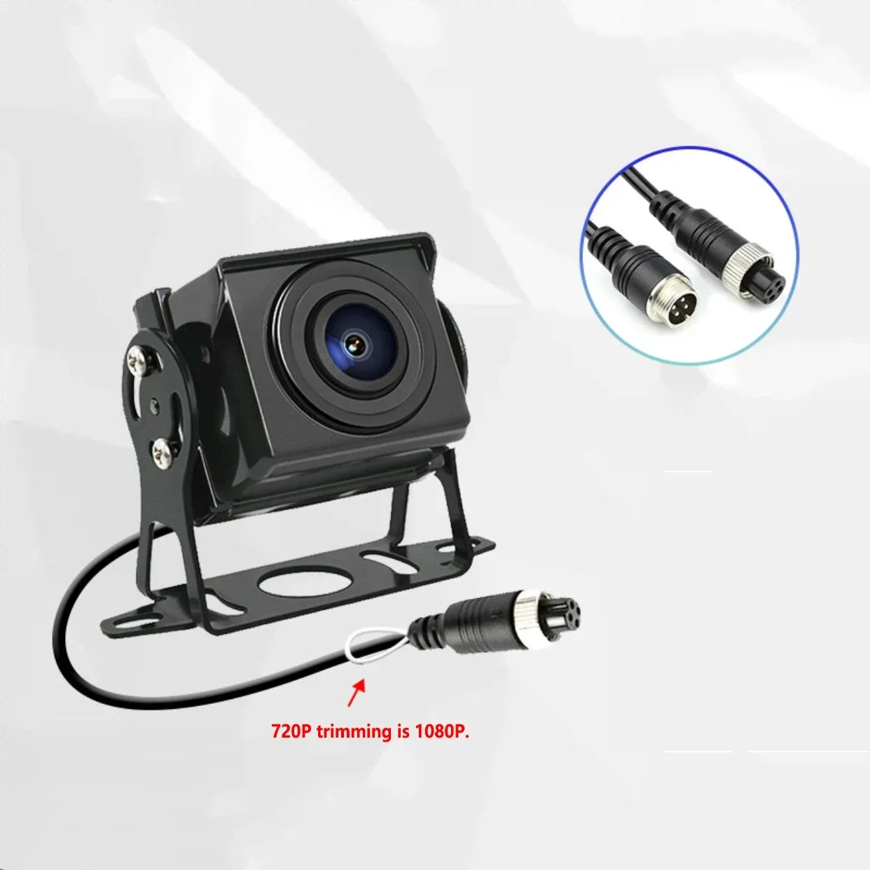 High-definition full-color night vision truck reversing camera 12V/24V image 1080P/720P vehicle monitoring camera