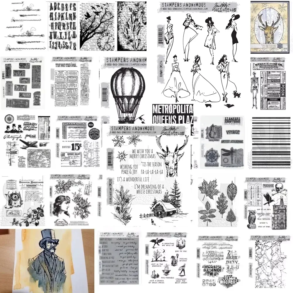 Sizzix 2025 selos de natal scrapbook diário decoração estêncil modelo de gravação diy cartão feito à mão 2025 novo