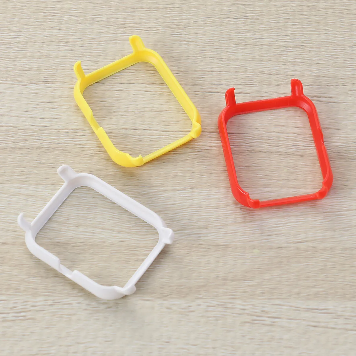 

3 шт. тонких легких защитных чехлов-бамперов из твердого пластика для часов Bit Pace, модные цветные чехлы для фитнес-браслетов