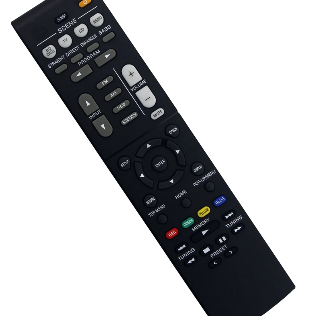 RAV561 ZZ43210 Télécommande pour Yamaha Home Cinéma Récepteur HTR-3072 RX-V385 YHT-4950UBL RX-V381 RX-V383 HTR-3071