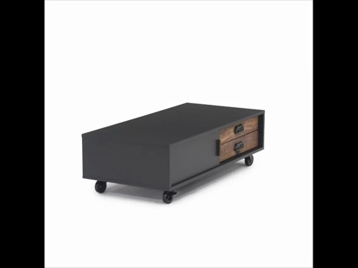 Boulevard Café Coffee Table, Black finish