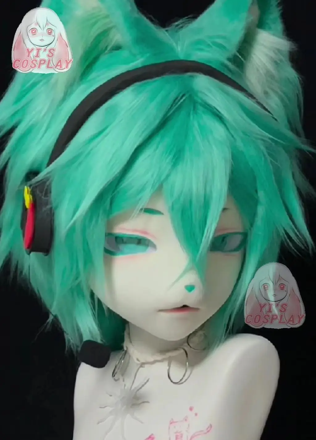 

Handmade Customized Fursuit Head Furry Head Cosplay Kigurumi Kigurumi Fursuit Headsets Role Play Animal Head