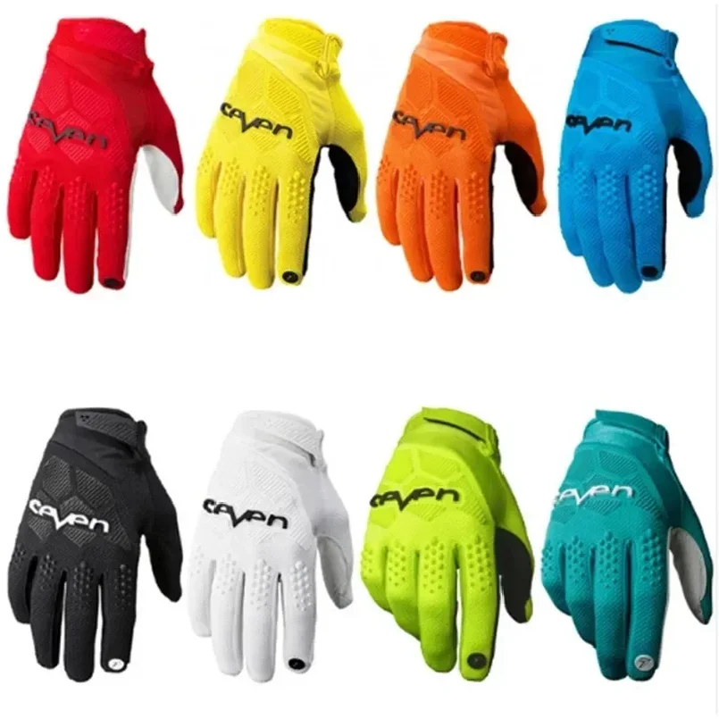 2025.5 Seven Mx Guante Guantes de motocross negros Guante de motocicleta todoterreno Guantes de moto de cross MTB
