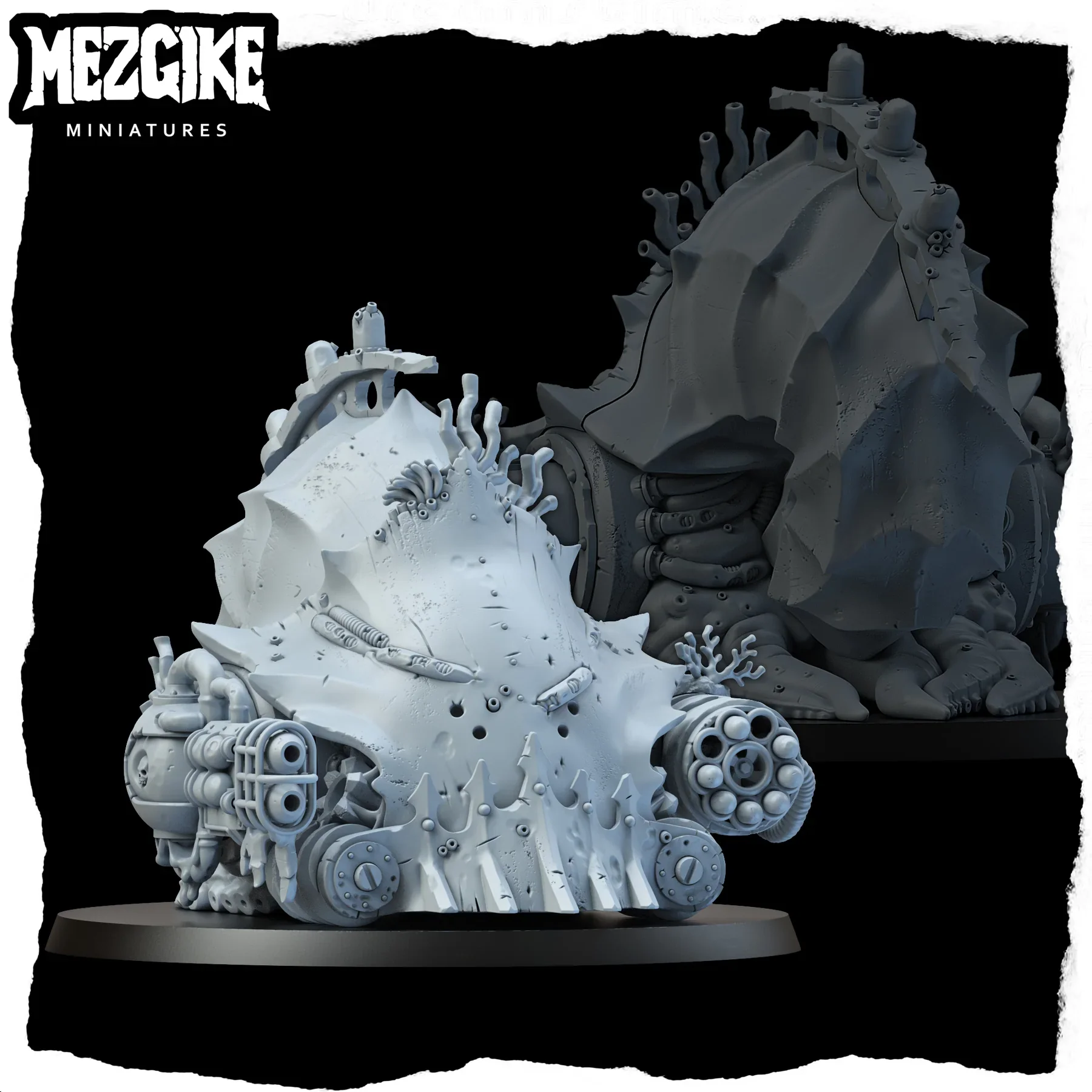 Death shell crawlers Miniature, Proxy Figurine, Plague Figure, Space Walker, Plasma Gun, HD 3D Printed Resin Model, Wargame