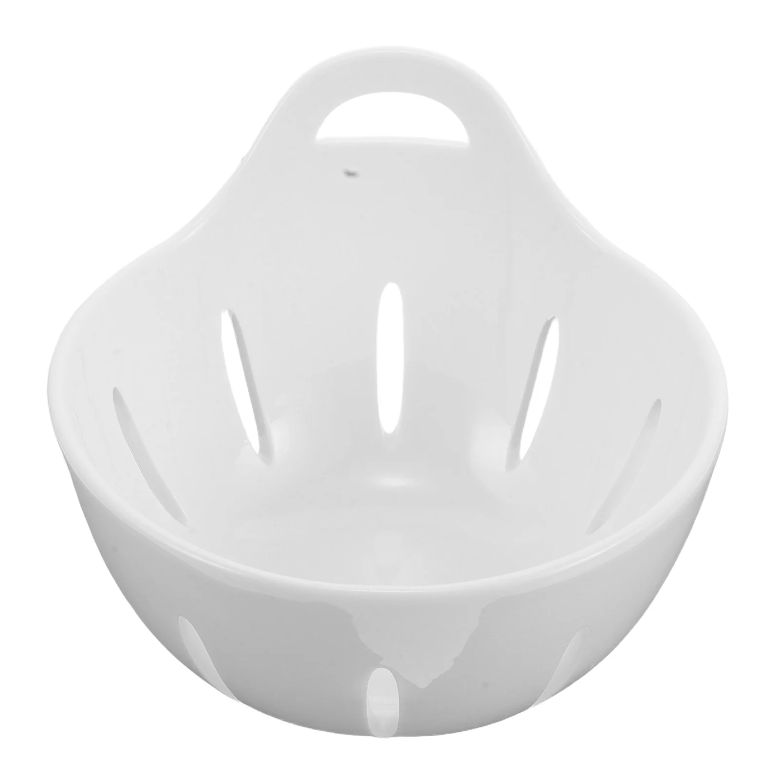 

Ceramic Draining Colander 6 Fruit Bowl with Hole Drainage Basket for Kitchen Counter Decorative Fruit Basket Porcelain Bowl