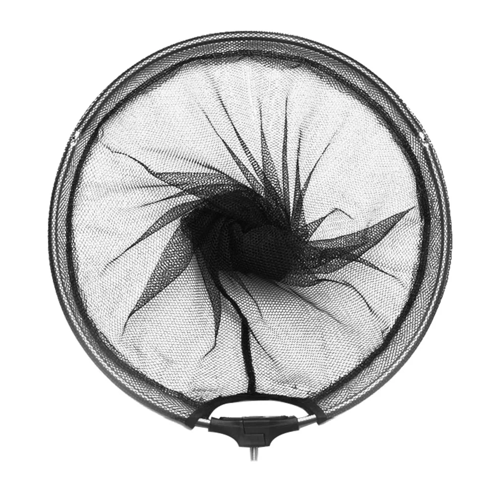 

45CM Aluminum Alloy Fishing Net Light Weight Rustproof Foldable Catch Release Net Head for Trout Stream Shore Wading