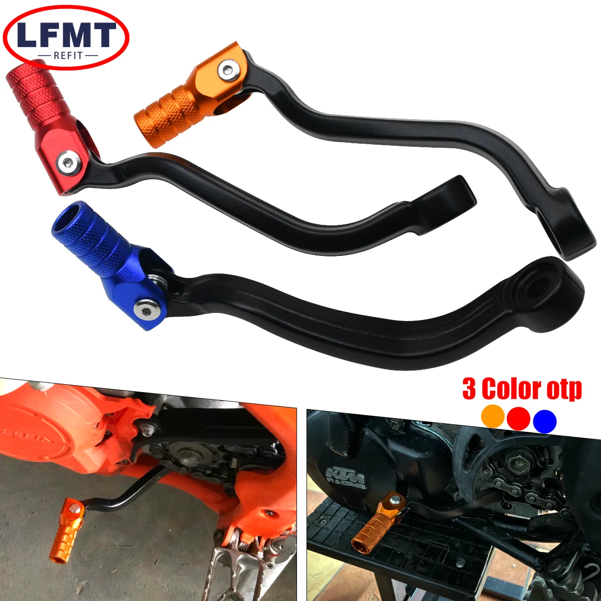 

Motorcycle CNC Aluminum Gear Lever Shifter Shift Lever for KTM SX EXC TPI XC XC-W SX-F EXC-F XC-F XCF-W Husqvarna TE TC TE TX FX