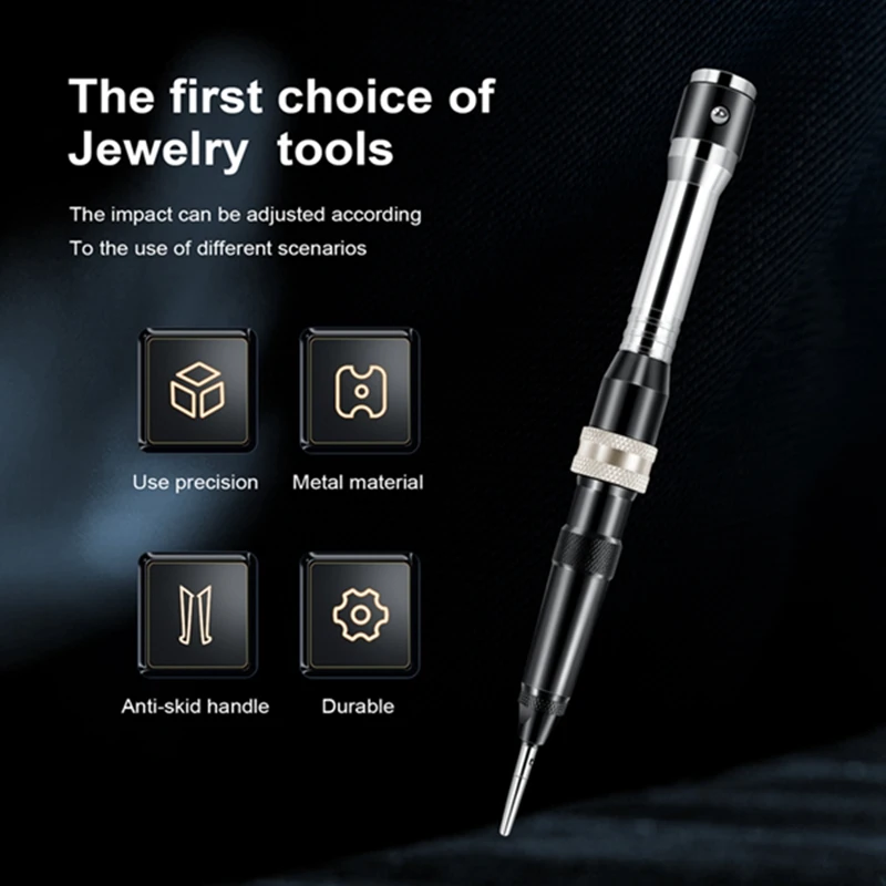 Jewelry Rotary Handpiece,Goldsmith Tools Hammer Quick Change Handpiece,Foredom Cc30 Sr Head,Jewelry Engraving Hammer Handle