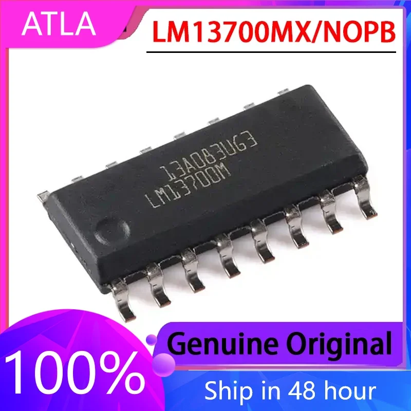 

5PCS LM13700M LM13700MX/NOPB Operational Amplifier Chip SOP-16 Brand New Original Stock