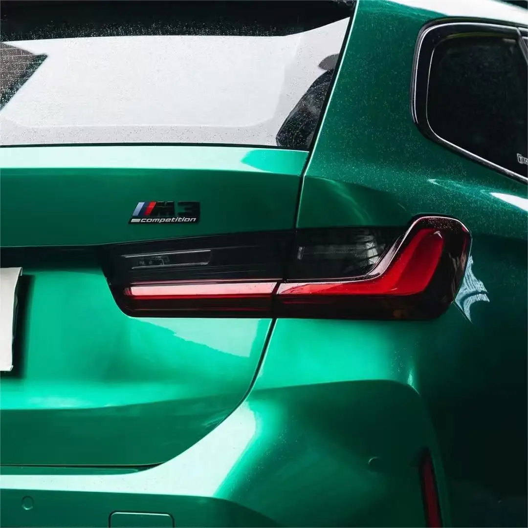 1.52*15M Super Heldere Metallic Smaragdgroene Auto Vinyl Wraps PVC Auto Wrap Vinyl Film Decoratieve Kleur veranderende Film voor Auto