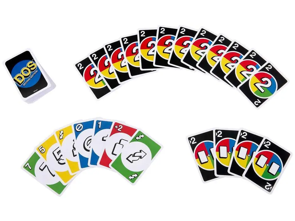 بطاقات ألعاب أونو دوس غير لامعة ، بطاقات #5