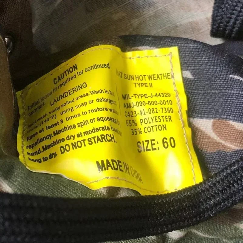 Tigerstripe Camouflage Bonnie Hat Us Cap Outdoor Accessories