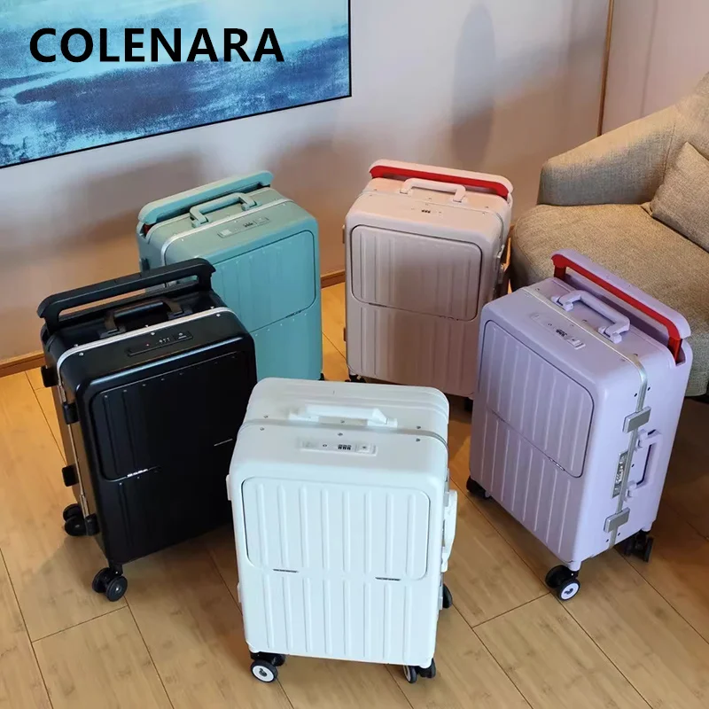 COLENARA Laptop Luggage Front Opening Boarding Box 20