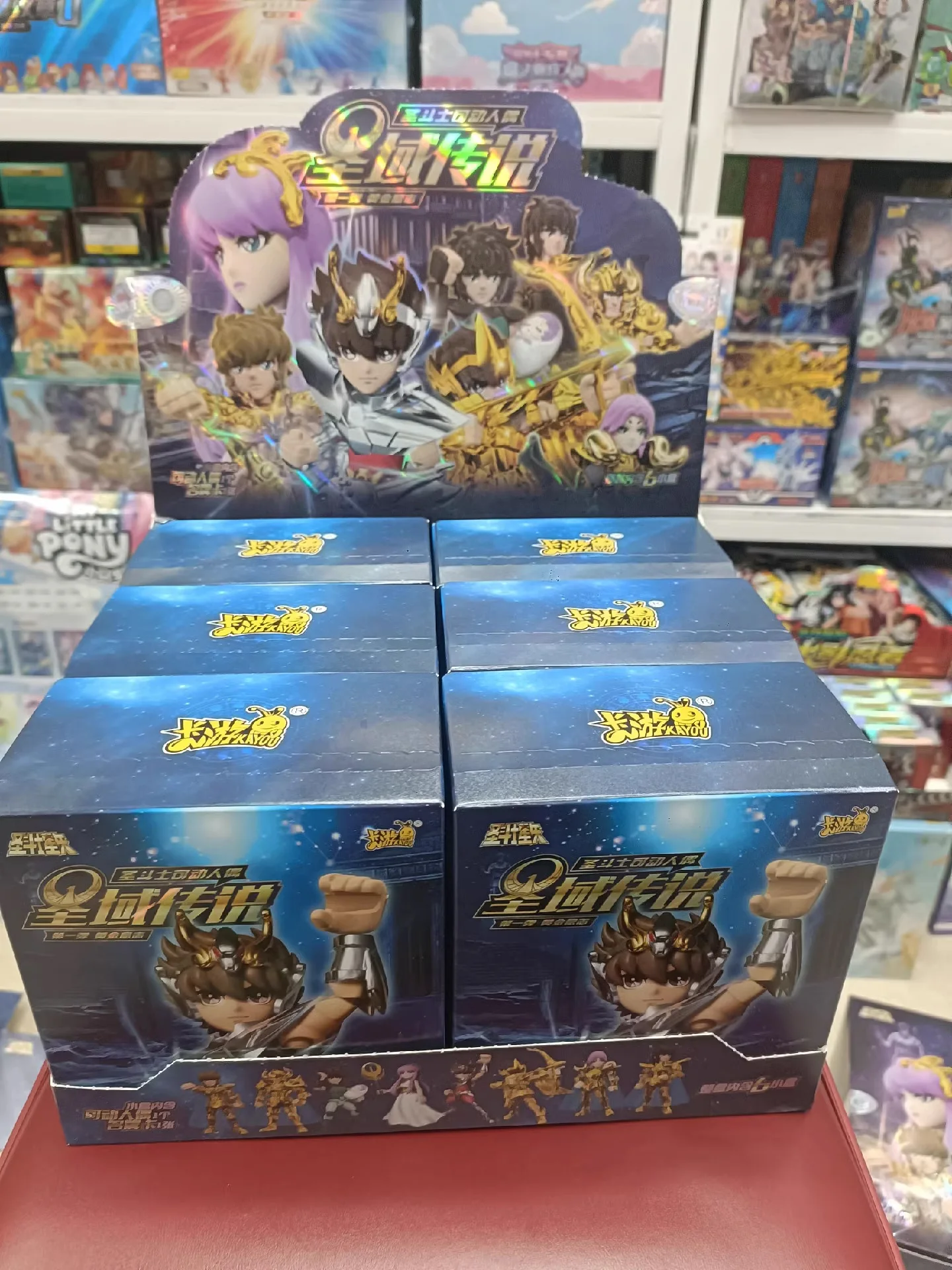 In Stock KAYOU Saint Seiya Blind Box Aiolos Athena Aldebaran Mu Aiolia Assembled movable Model Toys Gold Saint