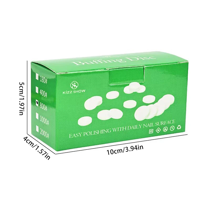 50Pcs Nail Buffing …