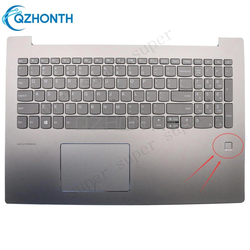 

S+ New Palmrest Upper Case w/ Backlit Keyboard For Lenovo IdeaPad 520-15IKB 520-15