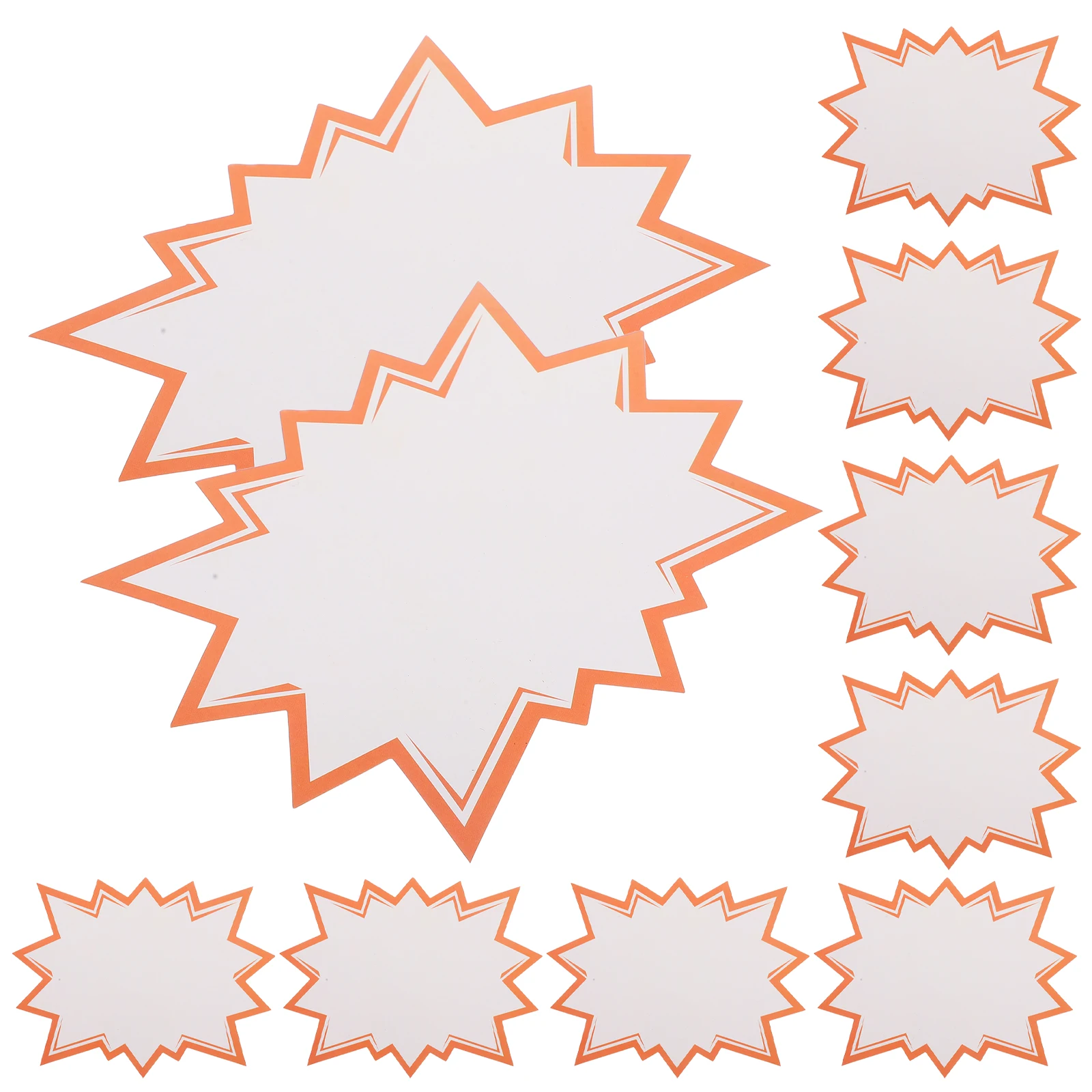 

100 шт., пустые бирки в форме звезды, таблички для розничной торговли, распродажа в гараже, бумажные этикетки, сувениры для вечеринок, украшение для рукоделия