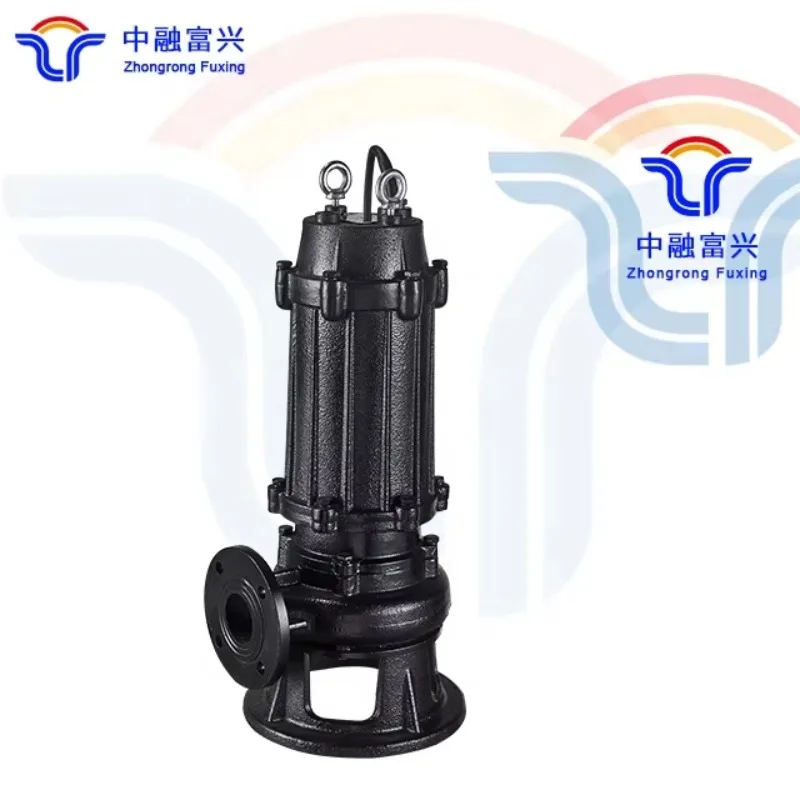 Hot Vertical Single-stage Sewage Pump Efficient and Non Clogging Sewage Pump  Submersible Sewage Pump