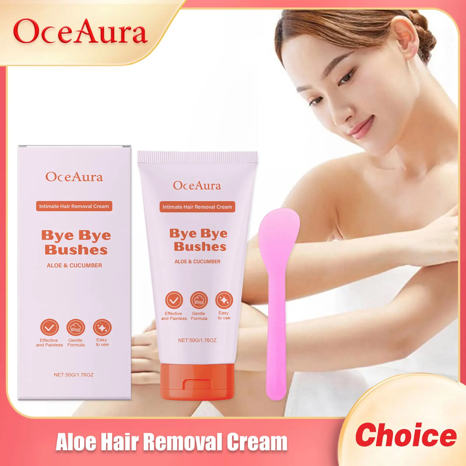 

Hair Removal Cream Inhibitor Arm Armpit Legs Permanent Depilatory For Men Women Painless Effective Inhibition Hair Growth 50g
