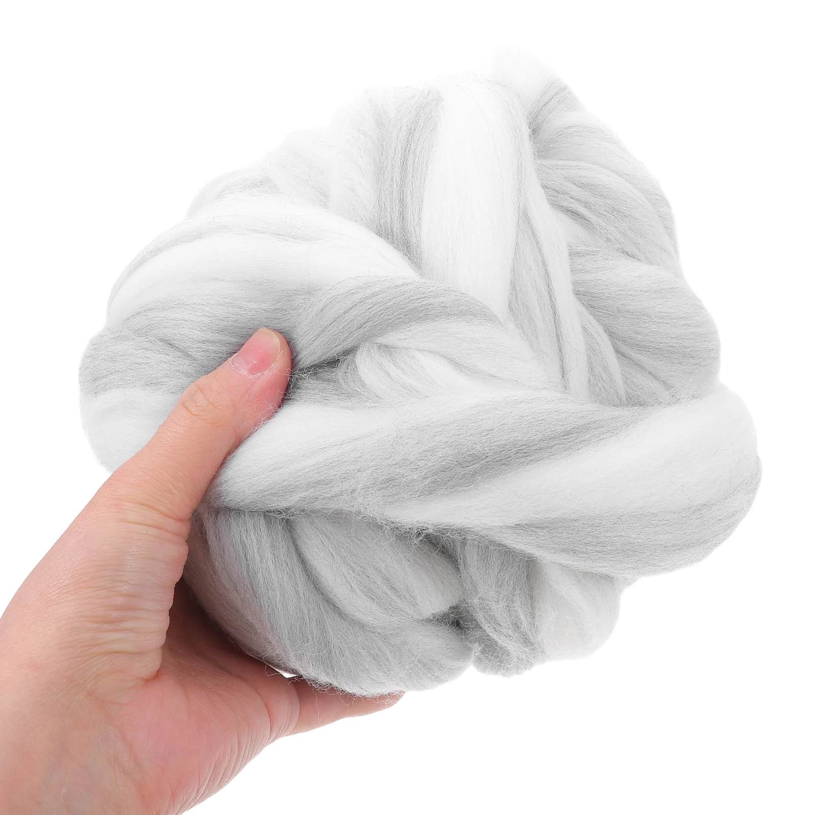 

Soft Imitation Wool Yarn for Needle Felting Crafts Cotton Material Fading Resistant Colored for Dryer