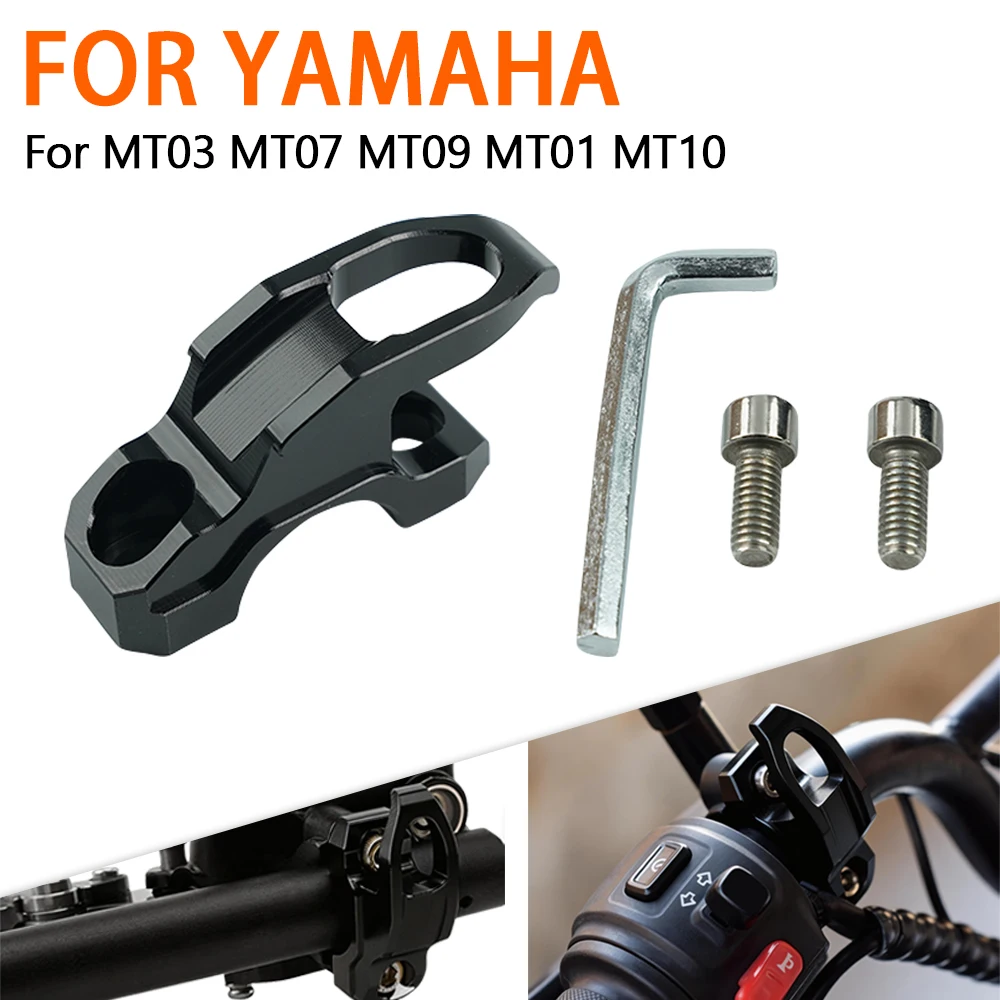 

22mm Motorcycle Helmet Hook Luggage Bag Holder Part Fit For YAMAHA MT01 MT03 MT07 MT09 MT10 MT 03 07 09 MT-10 Accessories