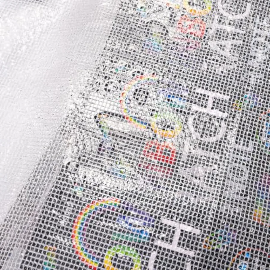 5 упаковок 19x25 художественных портфолио, большая прозрачная папка-портфолио для художественных работ, водонепроницаемые сумки для хранения плакатов с ручками для рисования