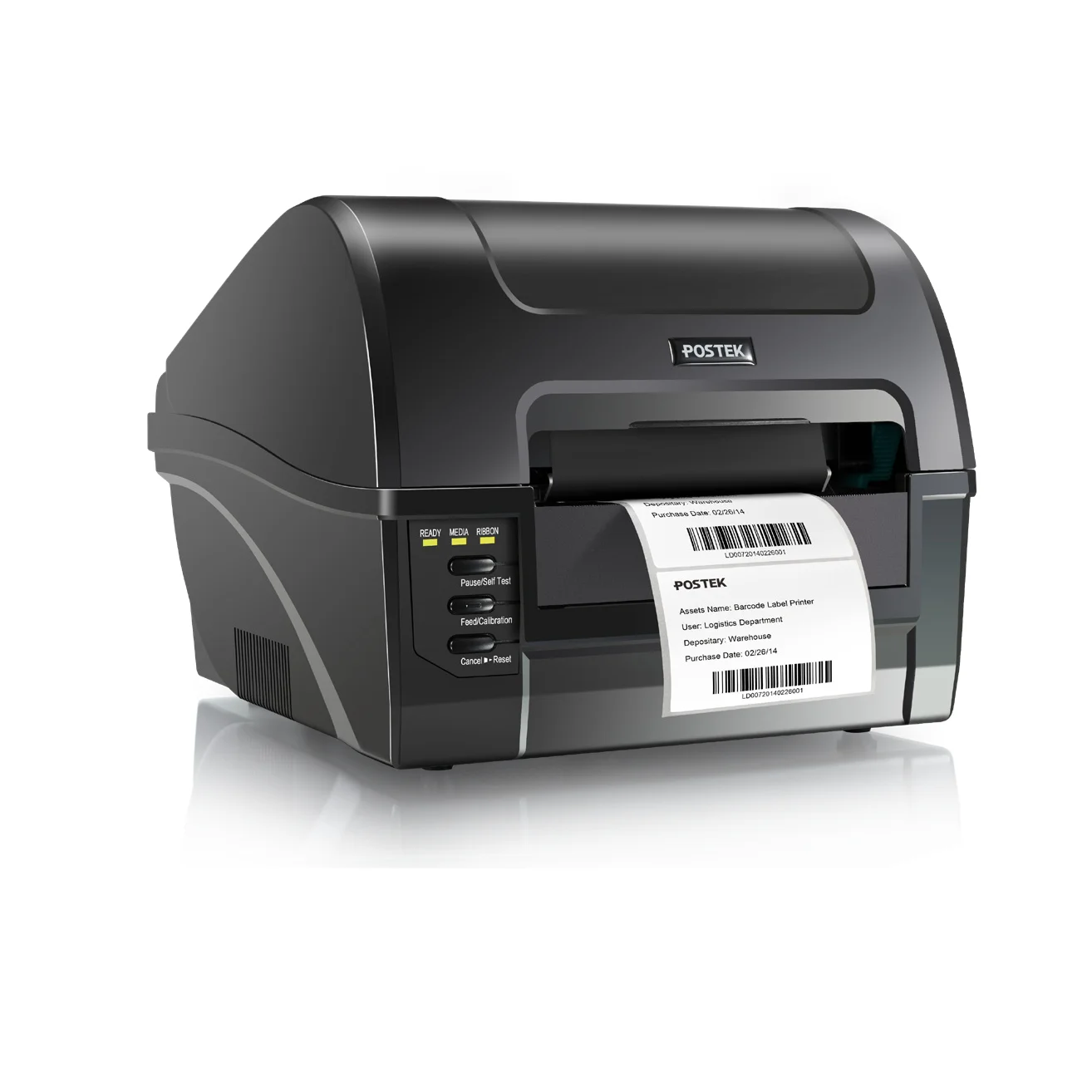 

POSTEK 300 точек на дюйм Настольный коммерческий термотрансферный принтер этикеток со штрих-кодом Термопринтер этикеток