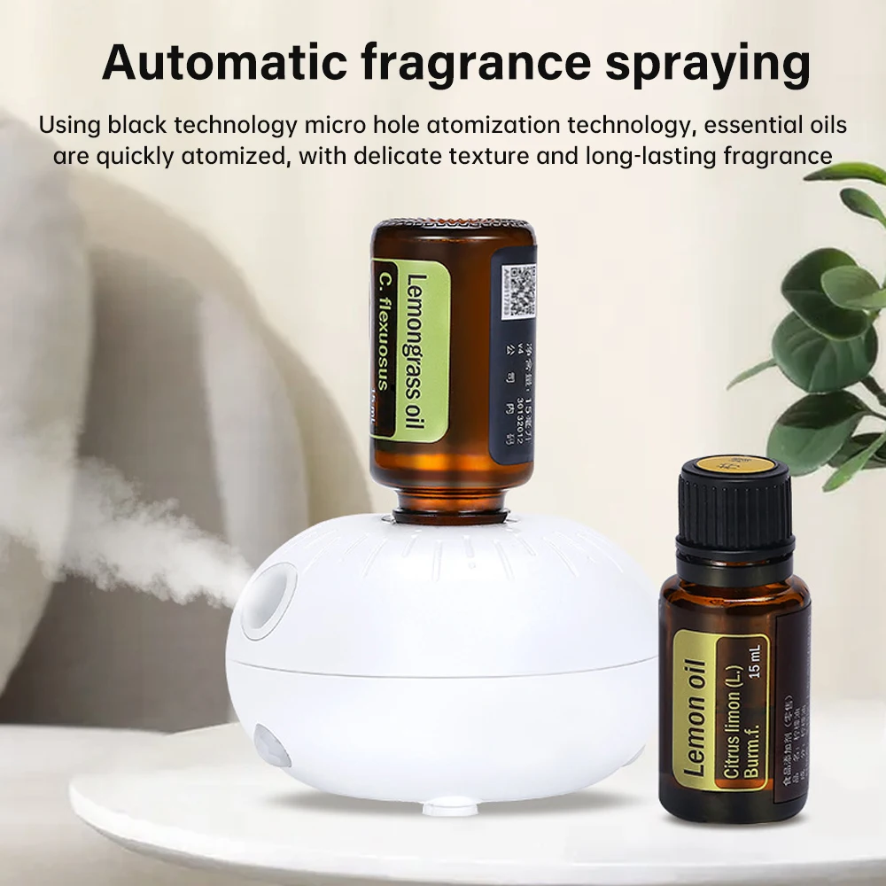 

2024 New Mini Pure Oil Fragrance Diffuser Automatic Induction Portable Aroma Diffuser Home Office Essential Oils Diffuser