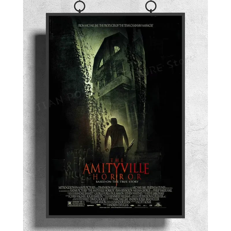 H437 Silk Poster Home Decoration THE Amityville Horror Movie SS Ryan Reynolds Melissa George Philip Wall Art Christmas Gift