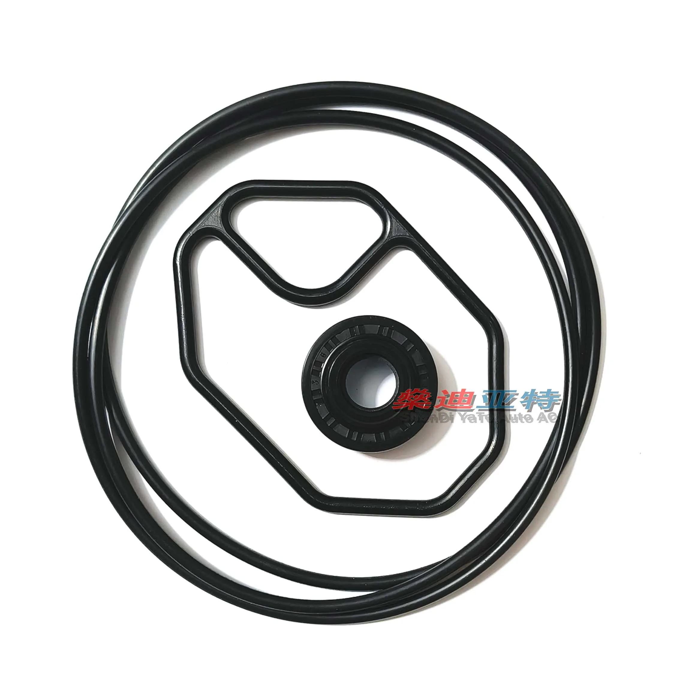 KM-D006 コンプレッサー Oリング付き Car Air Conditioning Compressor O-Ring Shaft Seal Stamps Kit For