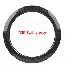 30mm Width Road Bike Carbon Rims 700C Carbon Rims Tubeless UD 3K 12K Matte Glossy Customizable 700C Carbon Bicycle Wheel Rim