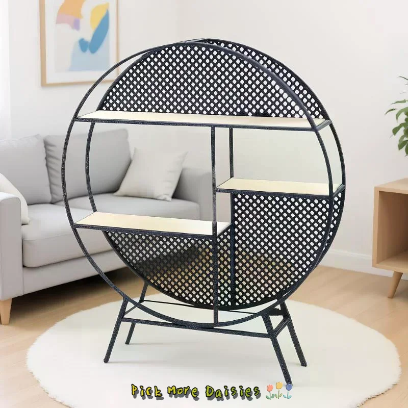 โมเดลชั้นวางของทรงกลมแบบจีนขนาด 1:12, 1 ชิ้น อุปกรณ์ตกแต่งเฟอร์นิเจอร์จิ๋วสำหรับบ้านตุ๊กตา