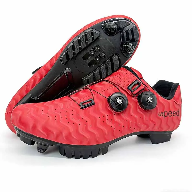 Fotografia 4: Homens respirável sapatos de ciclismo mtb montanha fora de estrada sapatos de ciclismo feminino spd pedal sapatos de ciclismo para ciclismo competitivo fora de estrada