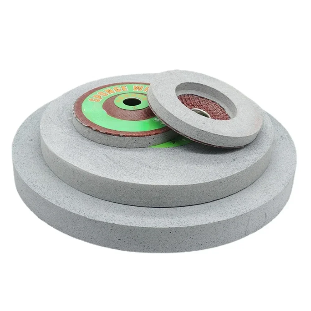 ล้อขัดกระจกจานเจียรยาง PVA สำหรับอุปกรณ์ประเภทจานเจียรฟองน้ำ200*19/250*25